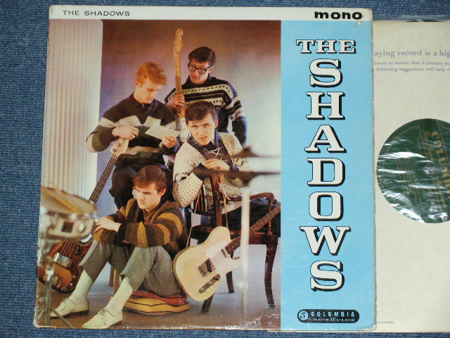 画像1: THE SHADOWS - THE SHADOWS ( VG+++.Ex/Ex+++ ) / 1961 UK ORIGINAL "Green With  Gold text " Label MONO LP 
