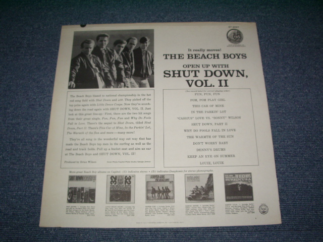 画像: The BEACH BOYS - SHUT DOWN VOLUME 2 ( Ex+++,Ex++/ MINT  ) / 1964 US ORIGINAL STEREO LP