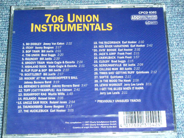 画像: V.A. OMNIBUS - 706 UNION INSTRUMENTALS  / 1997 GERMANY ORIGINAL Brand new SEALED CD 
