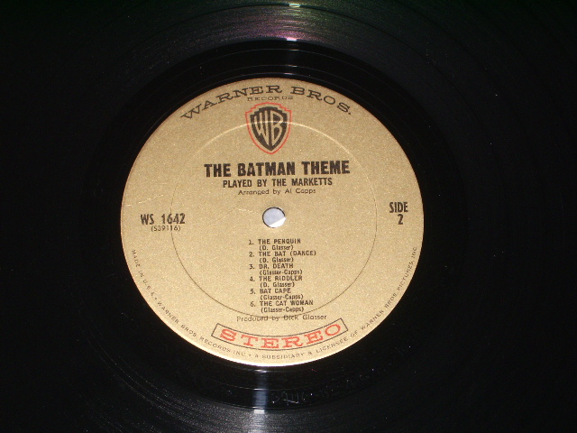 画像: The MARKETTS - THE BATMAN THEME ( Ex/MINT- ) / 1966 US ORIGINAL STEREO  LP