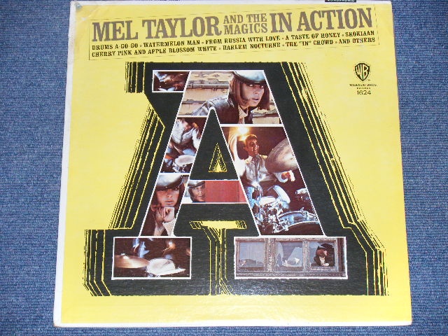 画像1: MEL TAYLOR ( DRUMMER of THE VENTURES ) - IN ACTION ( Ex-/Ex+++ ) / 1966 US ORIGINAL MONO LP  