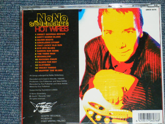 画像: NONO SODERBERG - HOT WIRES (NEW) / 1997 FINLAND ORIGINAL "BRAND NEW" CD 