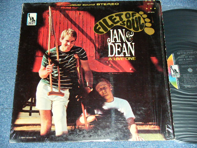 画像1: JAN & DEAN - FILET OF SOUL : A "LIVE" ONE  ( Ex++/VG+++) / 1966 US ORIGINAL STEREO  LP 