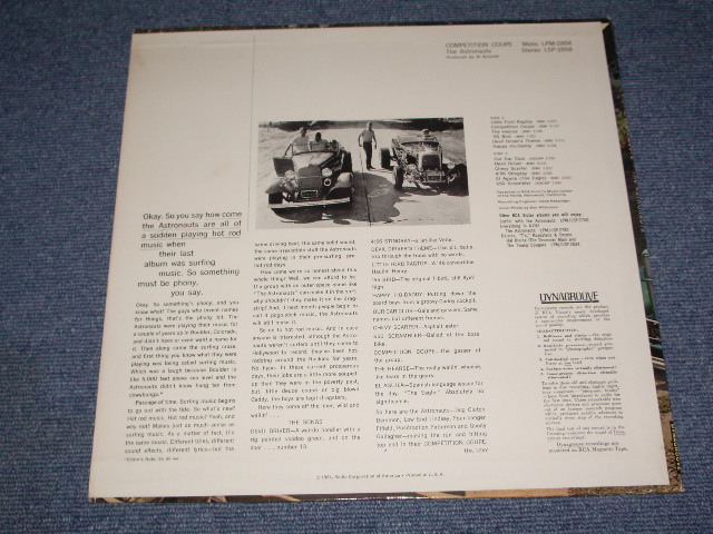 画像: THE ASTRONAUTS - COMPETITION COUPE  / 1964 US ORIGINAL Stereo LP 