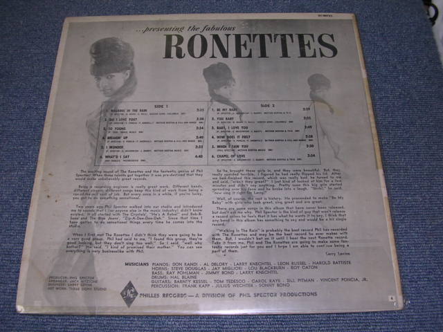 画像: RONETTES -  ...PRESENTING THE FABULOUS RONETTES  / 1965 US CAPITOL RECORD CLUB RELEASE  STEREO LP 