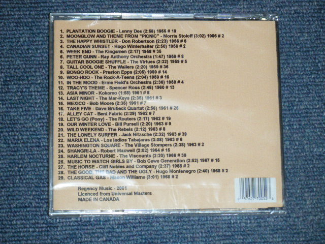 画像: v.a. OMNIBUS - ONE HIT WONDERS : INSTRUMENTALLY YEARS ( 60's INSTRO) / 2001  CANADA Brand New Sealed  CD 