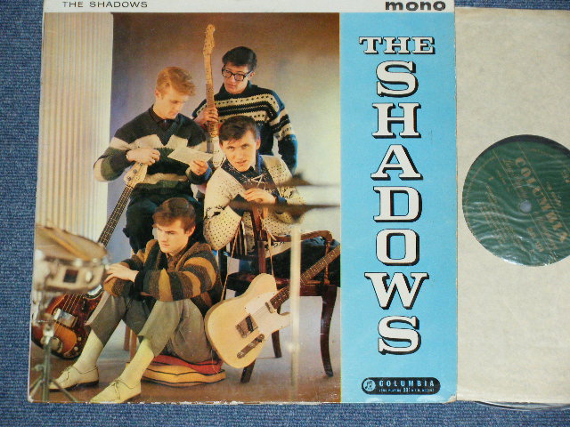 画像1: THE SHADOWS - THE SHADOWS ( VG+++/Ex ) / 1961 UK ORIGINAL "Green With  Gold text " Label MONO LP 