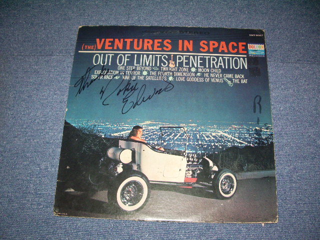 画像1: THE VENTURES - IN SPACE ( With  NOKIE'S AUTOGRAPHED SIGNED ; Ex/Ex++ ) / 1964 US ORIGINAL Stereo LP 
