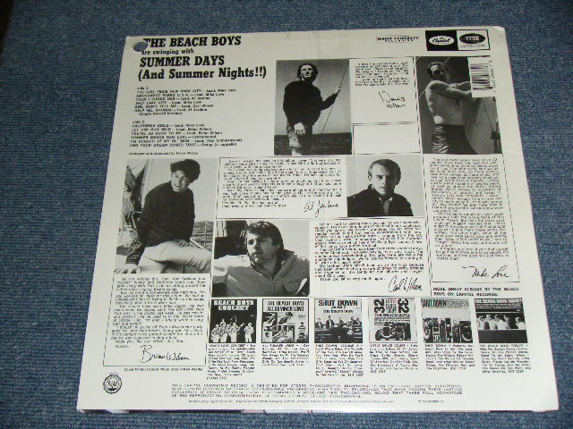 画像: The BEACH BOYS - SUMMER DAYS / 1990's  US REISSUE PROMO BB HOLE Brand New SEALED LP 