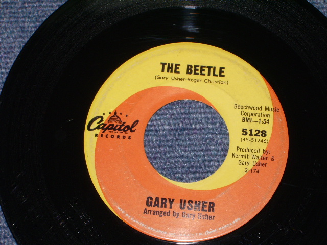 画像1: GARY USHER -  THE BEETLE ( Ex++/Ex++ )   / 1964 US ORIGINAL 7" Single 