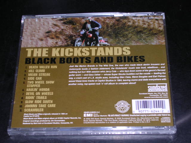 画像: KICKSTANDS - BLACK BOOTS AND BIKES / 2006 US SEALED CD