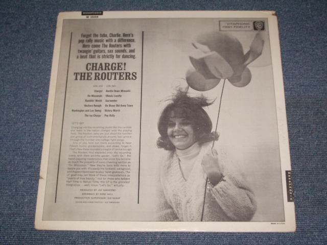 画像: The ROUTERS -  CHARGE! (: Ex/Ex) / 1964 US ORIGINAL MONO  LP