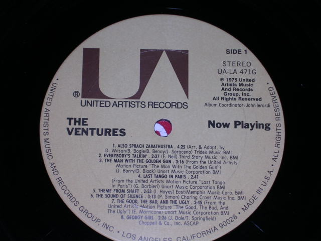 画像: THE VENTURES - NOW PLAYING  / 1975 US ORIGINAL LP 