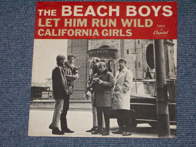 画像: THE BEACH BOYS - CALIFORNIA GIRLS  ( MISS LBEL Same on BOTH LABEL  GRAY  LOGO TITLE COVER : STRAIGHT-CUT Cover : MATRIX  F7/B8???M??? : Ex++/Ex++ ) / 1965 US ORIGINAL 7" SINGLE With PICTURE SLEEVE 