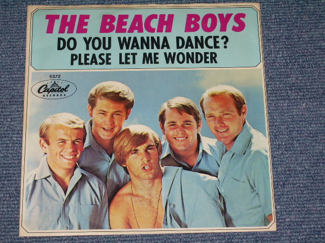 画像1: THE BEACH BOYS - DO YOU WANNA DANCE?  ( STRAIGHT-CUT Cover Ex++/Ex++ ) / 1965 US ORIGINAL 7" SINGLE With PICTURE SLEEVE 