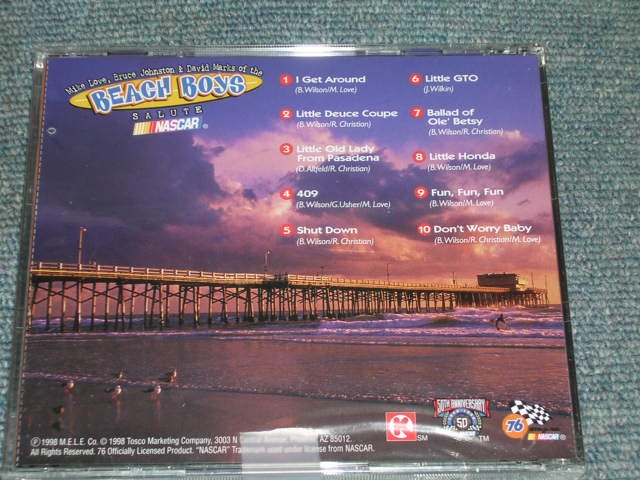 画像: THE BEACH BOYS - SALUTE NASCAR   / 1998 US PROMO ONLY SEALED  CD 