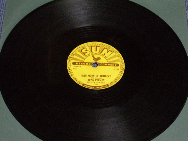 画像: ELVIS PRESLEY - THAT'S ALL RIGHT( DEBUT SINGLE ) / US ORIGINAL SUN 209 78rpm SP