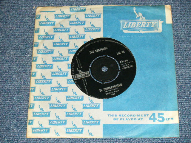 画像: THE VENTURES - EL CUMBANCHERO ( MINT-/MINT- ) / 1963 UK ORIGINAL 7" Single