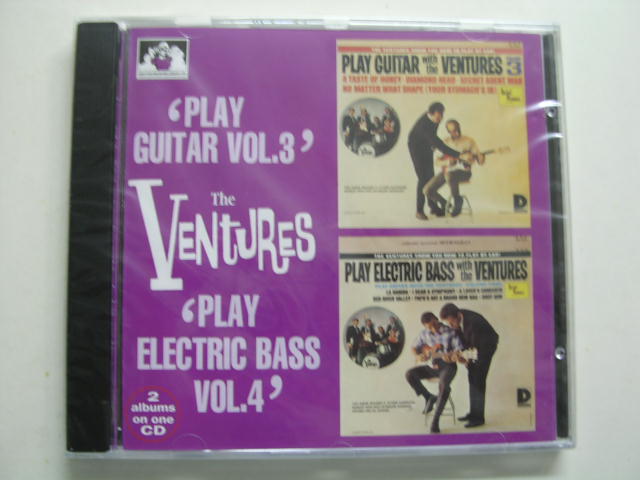 画像1: THE VENTURES - PLAY GUITAR VOL.3 + PLAY GUITAR VOL.4  ( 2 in 1 )/ 1997  UK& EU SEALED   CD 
