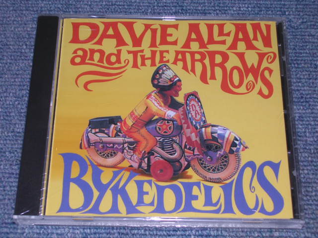 画像1: DAVIE ALLAN & THE ARROWS - BIKEDELICS /1999 GERMAN Sealed CD 