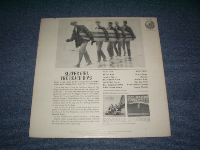 画像: The BEACH BOYS - SURFER GIRL ( Ex+ / Ex+++ ) / 1963 US ORIGINAL STEREO LP