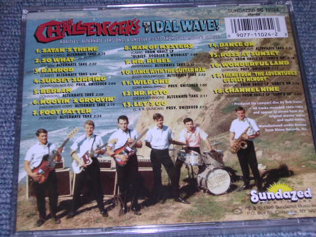 画像: THE CHALLENGERS - TIDAL WAVE!  / 1995 US Brand New SEALED  CD 