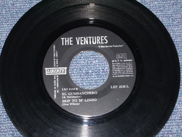 画像: THE VENTURES - MEMPHIS (With TRANTELLA) ( VG+++/Ex+ )  / 1963 SPAIN Original 7" EP With PICTURE SLEEVE 