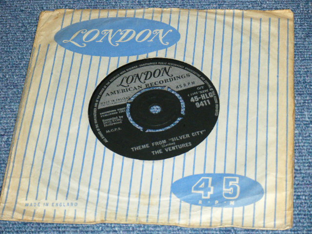 画像: THE VENTURES - THEME FROM "SILVER CITY" ( Ex+/Ex+ ) / 1961 UK ORIGINAL 7" Single