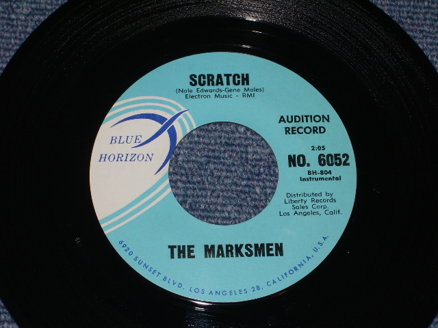 画像: THE MARKSMEN (NOKIE EDWARDS of THE VENTURES )-NIGHT RUN / 1960 US ORIGINAL PROMO Mint- 7"Single