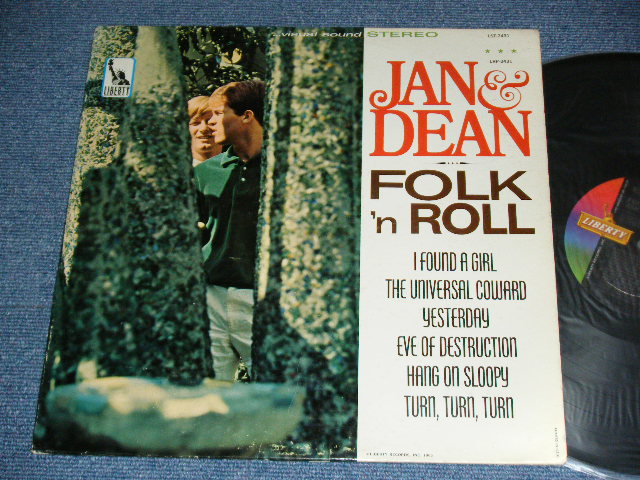 画像1: JAN & DEAN - FOLK 'N ROLL ( Ex+/Ex ) / 1965 US ORIGINAL STEREO  LP 