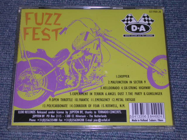 画像: DAVIE ALLAN & THE ARROWS -FUZZ FEST / 1996 EU Sealed CD 