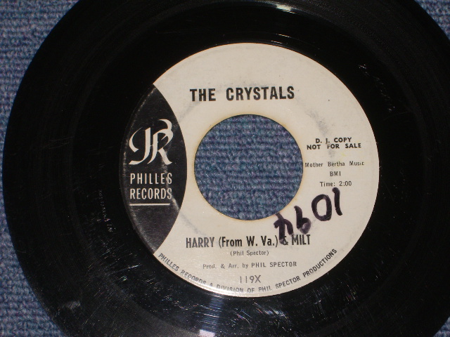 画像: THE CRYSTALS - LITTLE BOY ( WHITE LABEL PROMO   Ex++/Ex++ : Have a Bassic NOISE Version) / 1964 US ORIGINAL 7" SINGLE 