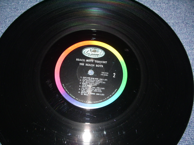 画像: The BEACH BOYS - CONCERT ( MATRIX NUMBER  TAO- 1 & 2 -2198-H7 & H7  Ex+/Ex++ ) / 1964 US ORIGINAL MONO LP