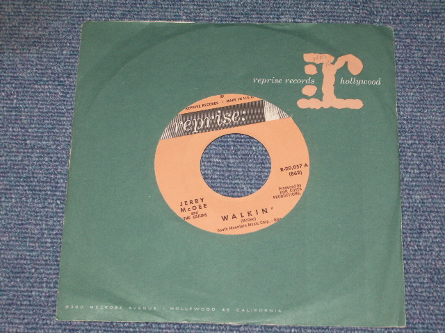 画像: JERRY McGEE ( Of THE VENTURES' LEAD GUITARIST ) - WALKIN'  ( MINT/MINT )　/ 1962 US ORIGINAL 7"45's Single With COMPANY SLEEVE 