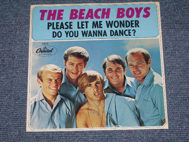 画像: THE BEACH BOYS - DO YOU WANNA DANCE?  ( DIE-CUT Cover MINT-/MINT- ) / 1965 US ORIGINAL 7" SINGLE With PICTURE SLEEVE 