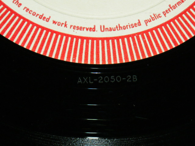 画像: THE VENTURES -  THE COLORFUL VENTURES ( MATRIX # AXL-2050-2B & 3B ) / 1961?? UK ORIGINAL TEST PRESS One Sided LP  