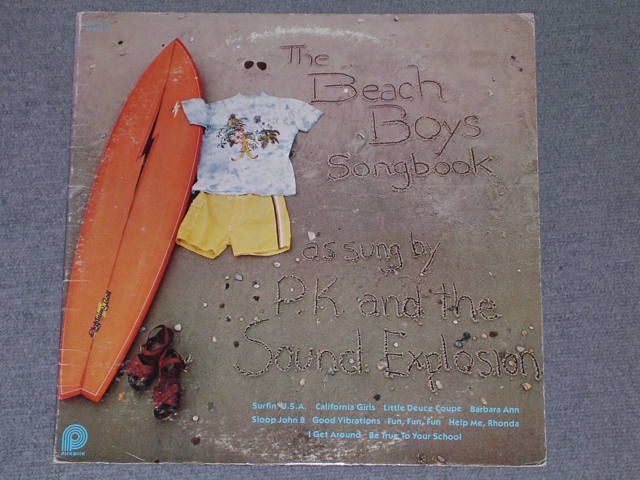 画像1: P.K.& THE SOUND EXPLOSION - THE BEACH BOYS SONG BOOK / 1960s? US ORIGINAL LP 