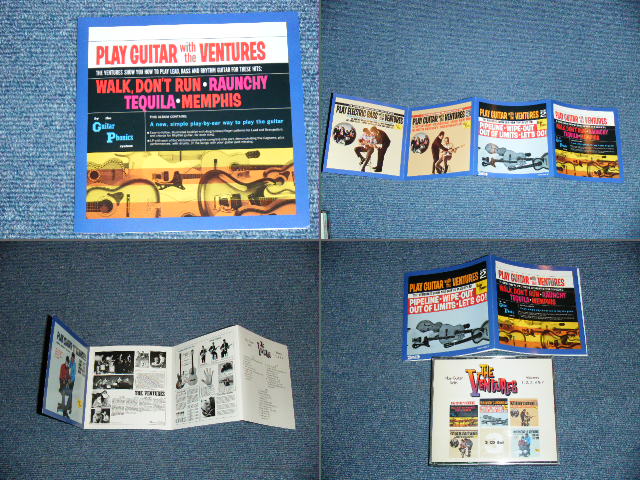 画像: THE VENTURES - PLAY GUITAR WITH THE VENTURES VOLUME 1,2,3,4 & 7 ( 5 in 3 ) / 1998 US USED  3 CD 