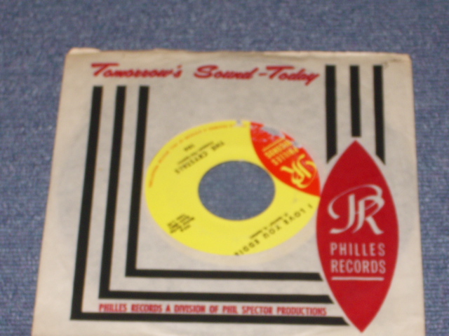 画像: THE CRYSTALS - HE'S A REBEL  ( YELLOW LABEL Matrix 45-TCY-7 & 8  MINT-/Ex+++ ) / 1964? US ORIGINAL 7" SINGLE 