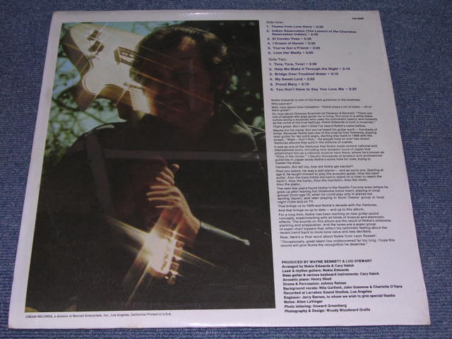 画像: NOKIE EDWARDS of THE VENTURES - NOKIE  / 1970 US ORIGINAL BRAND NEW SEALED  LP 