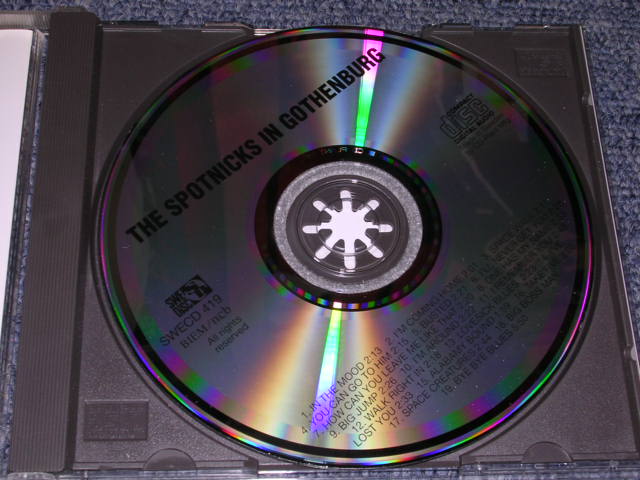 画像: THE SPOTNICKS - IN GOTHENBURG / 1990 SWEDEN Original Used  CD 