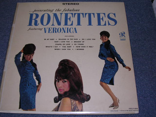 画像1: RONETTES -  ...PRESENTING THE FABULOUS RONETTES  / 1965 US CAPITOL RECORD CLUB RELEASE  STEREO LP 