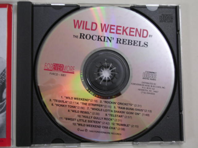 画像: ROCKIN' REBELS - WILD WEEKEND / 1993  US  USED   CD
