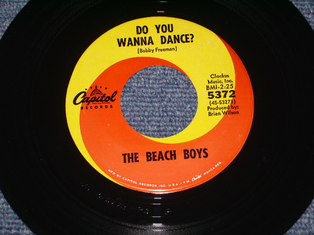 画像: THE BEACH BOYS - DO YOU WANNA DANCE?  ( DIE-CUT Cover MINT-/MINT- ) / 1965 US ORIGINAL 7" SINGLE With PICTURE SLEEVE 