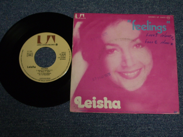 画像: LEISHA( DON WILSON of THE VENTURES) - FEELINGS / 1975 FRENCH ORIGINAL 7"SINGLE With PICTURE SLEEVE