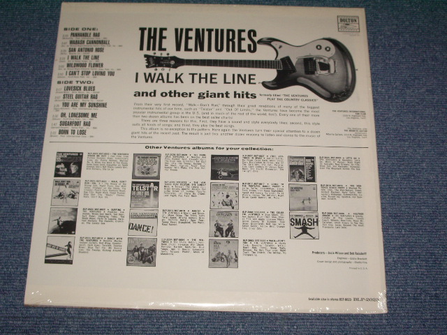 画像: THE VENTURES - I WALK THE LINE   / 1965 US ORIGINAL MONO Brand New Sealed LP found Dead Stock