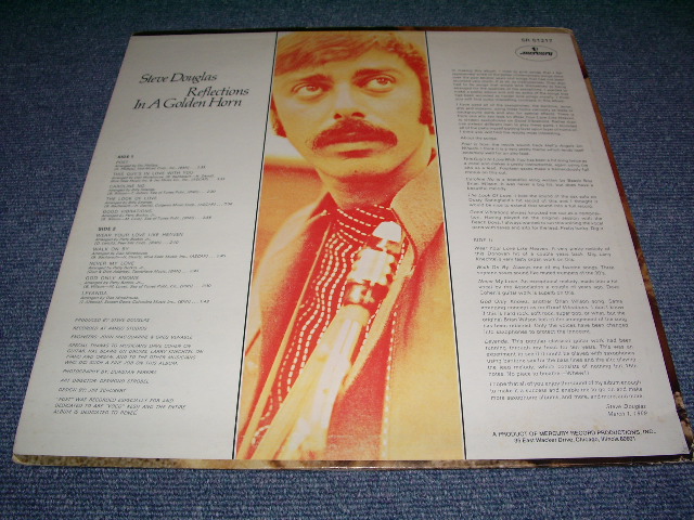 画像: STEVE DOUGLAS - REFELECTIONS IN A GOLDEN HOUR / 1968 US White Label Promo  STEREO LP