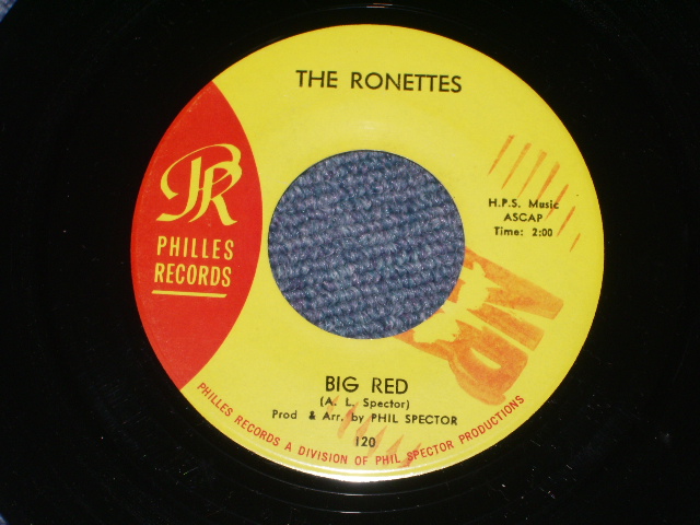 画像: THE RONETTES - (THE BEST PART OF ) BREAKIN' UP / 1964 US ORIGINAL 7" SINGLE With COMPANY SLEEVE 