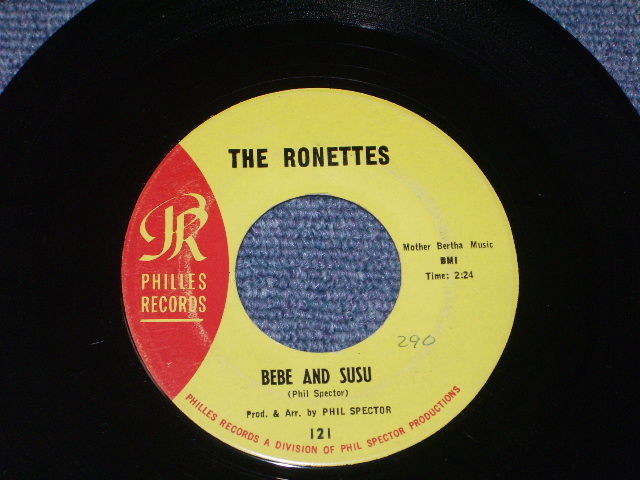 画像: THE RONETTES - DO I LOVE YOU ( Ex++/Ex+ ) /  1964 Version US AMERICA  "YELLOW LABEL"  Used 7" SINGLE 