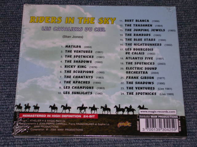 画像: va OMNIBUS - RIDERS IN THE SKY MANIA ( FRENCH ONLY ALBUM )  / 2004 FRENCH DI-GI PACK SEALED  CD Out-Of-Print now 